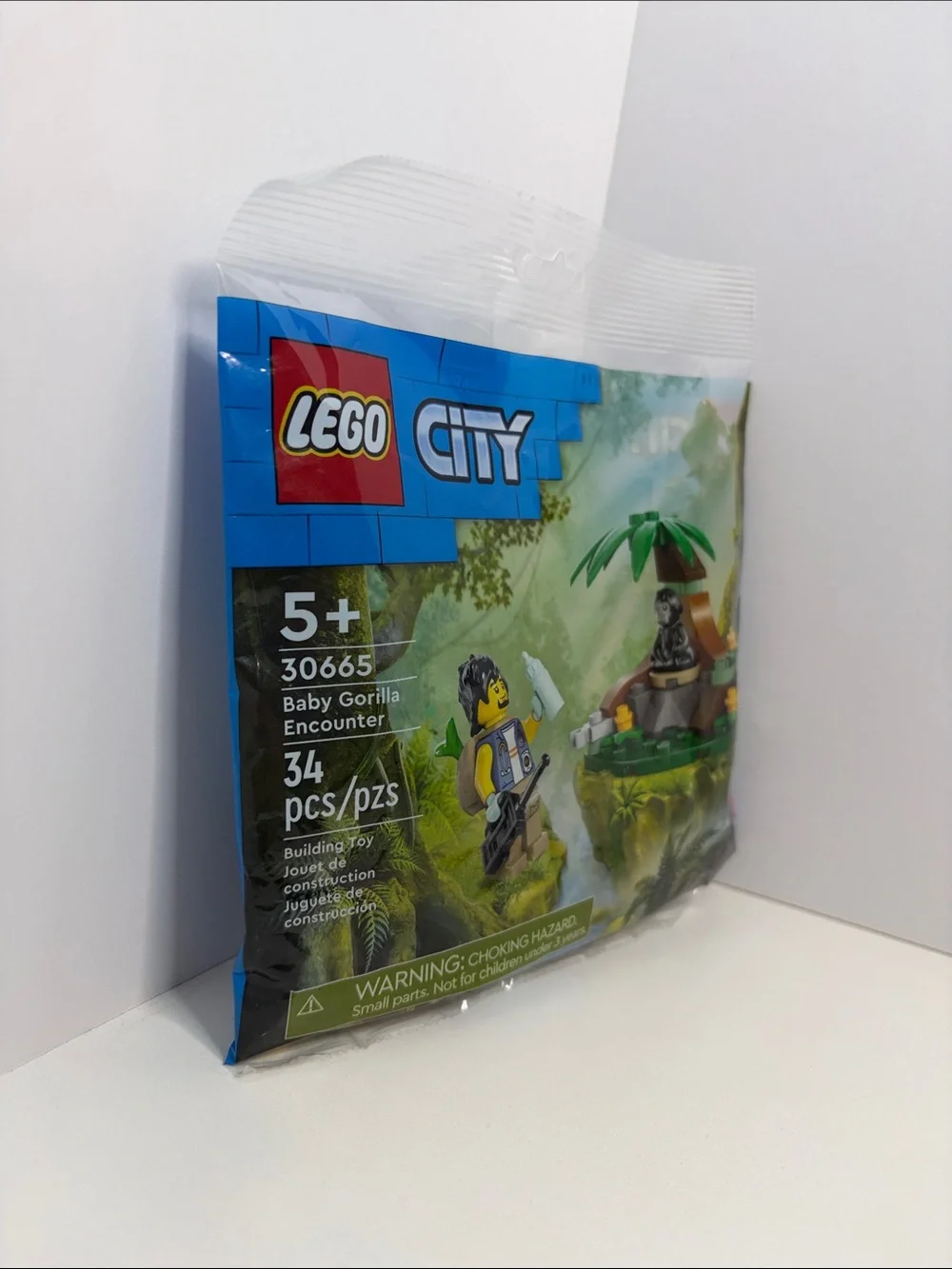 LEGO City Green Jungle Baby Gorilla Encounter Pack